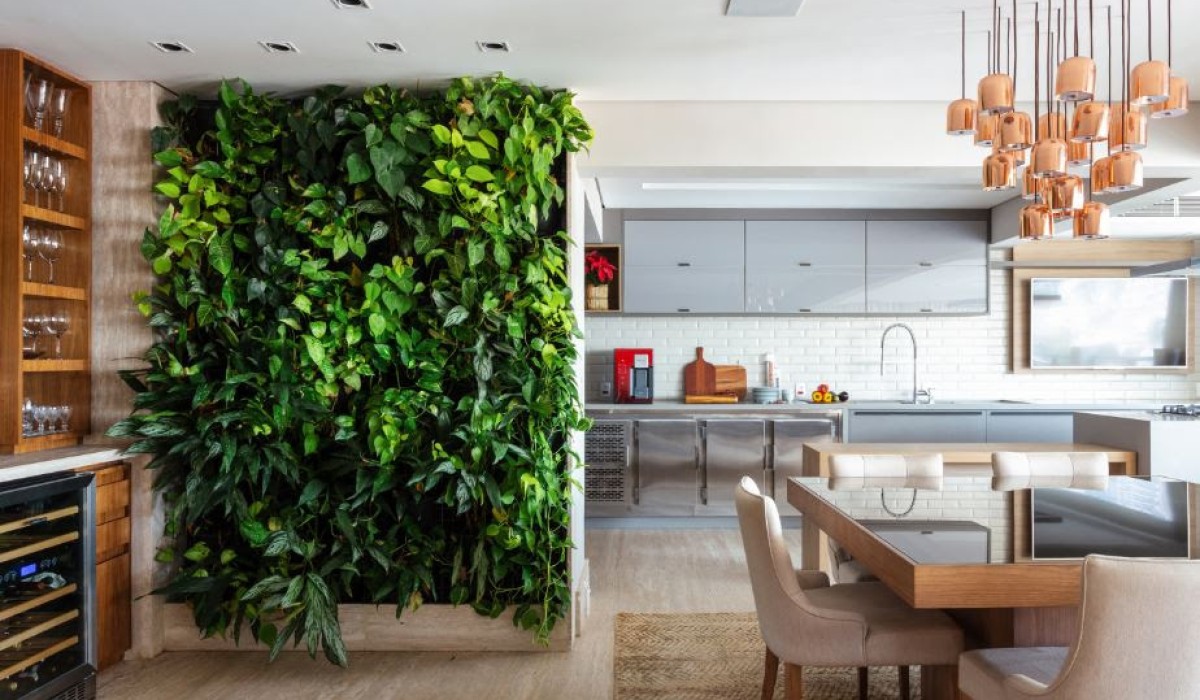 A combinação perfeita entre plantas e o décor de interiores